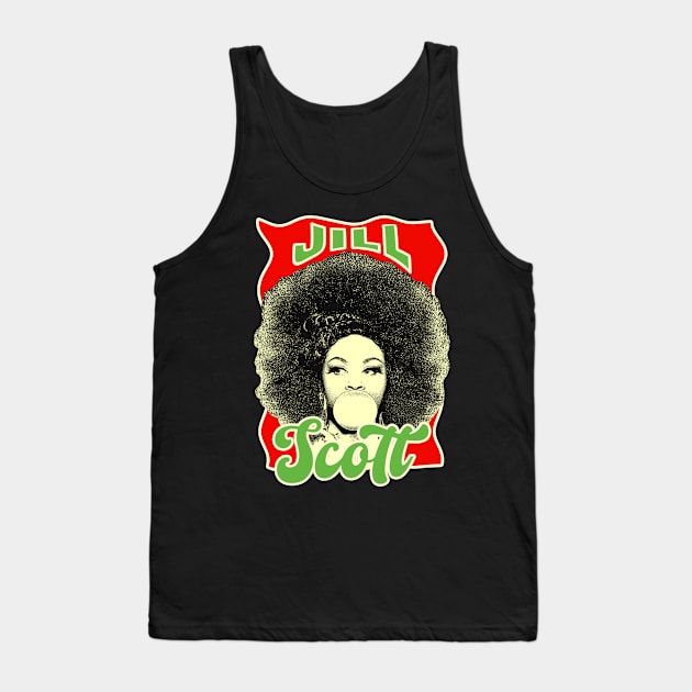 Jill Scott Tank Top by Mandegraph